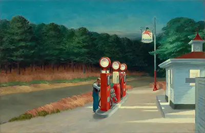 Gas Edward Hopper